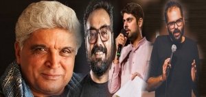 pic : javed akhtar,anurag kashyap,varun grover,kunal kamra