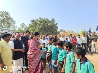 दो दिवसीय जिला स्तरीय बाल क्रीड़ा प्रतियोगिता का हुआ शुभारंभ