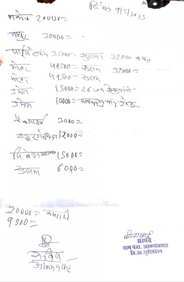 बिना समान खरीदे हो रहा बिल का भुगतान, पंचायत उठा रहा सुस्त प्रशासन का फायदा