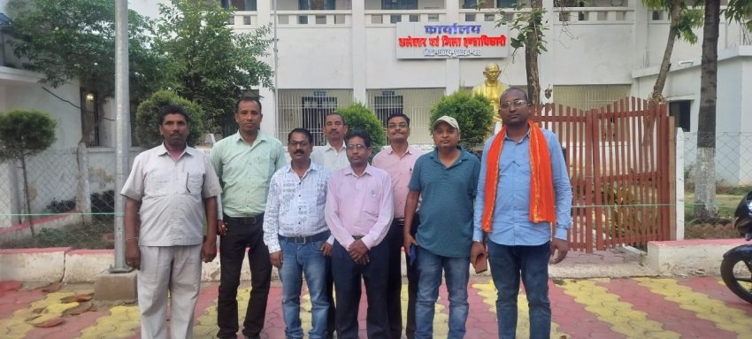 राशन कार्ड कार्यों में ID-पासवर्ड बंद करने पर सचिव संघ ने जताई नाराजगी